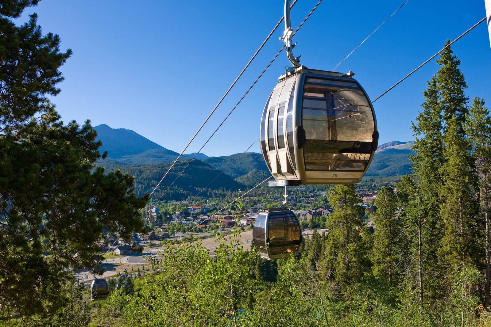 Ride the Breck Connect Gondola