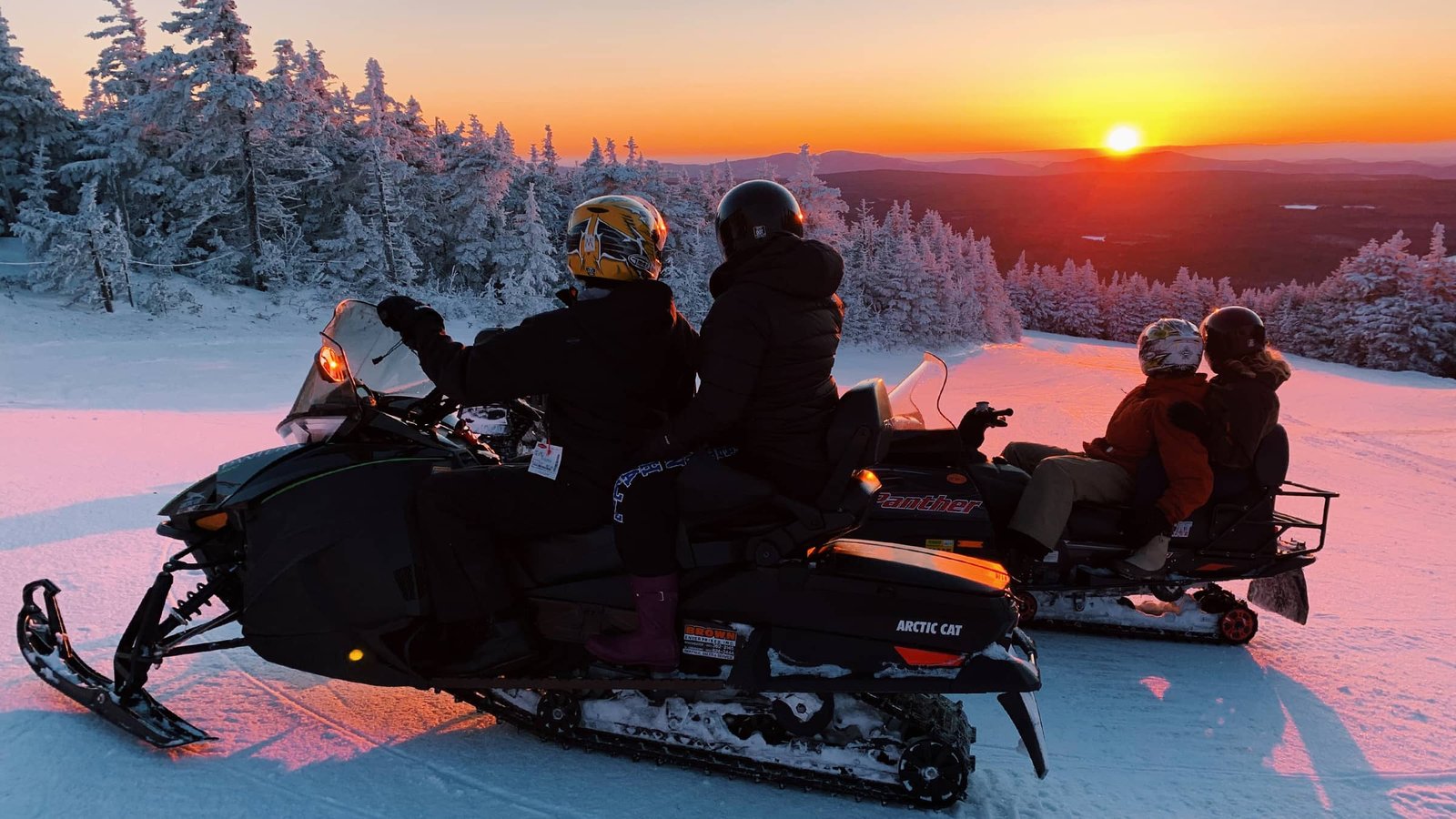 Take a Snowmobile Tour